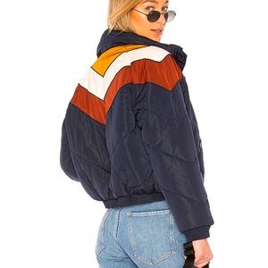 Free People Heidi Puffer jacket size SMALL EUC
